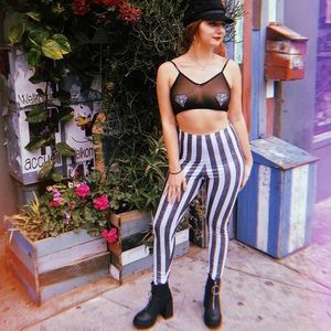 Go Guy Black & White Diamond Jumpsuit